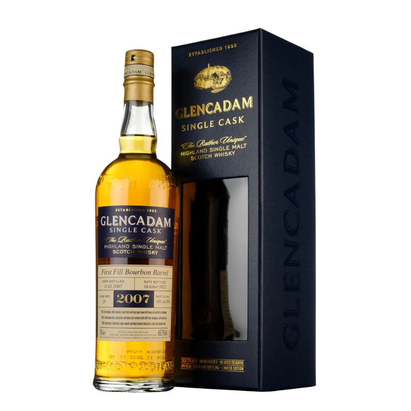 Glencadam 2007 Bourbon Barrel Cask 28