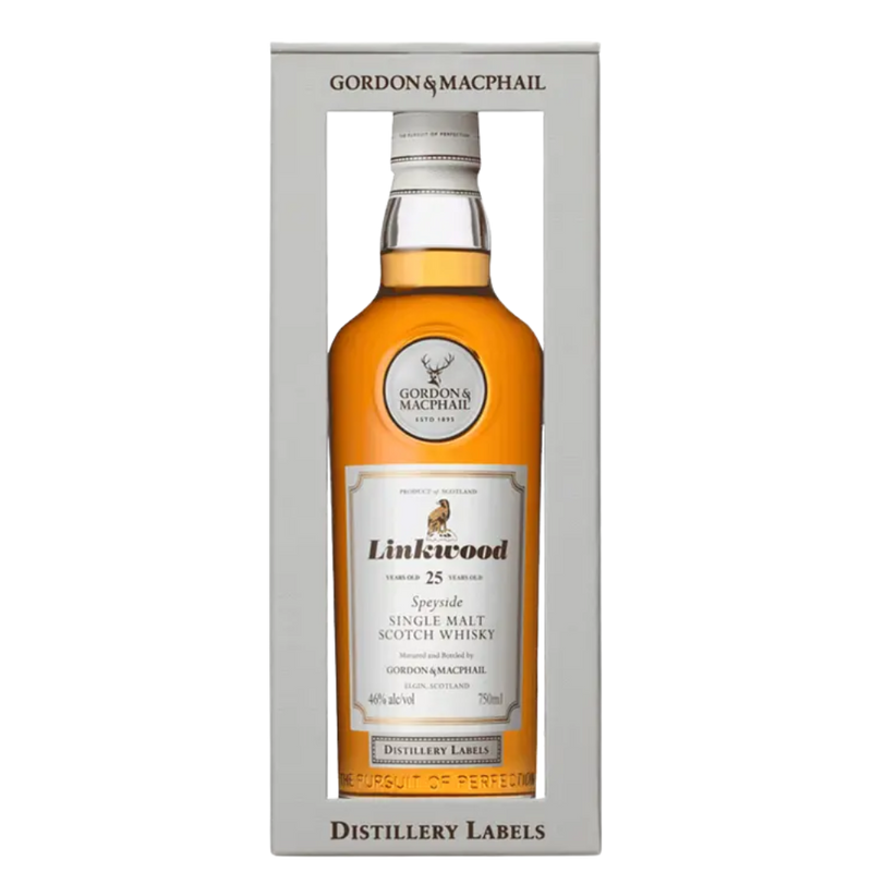 Gordon & Macphail Linkwood 25 Year Old Distillery Labels