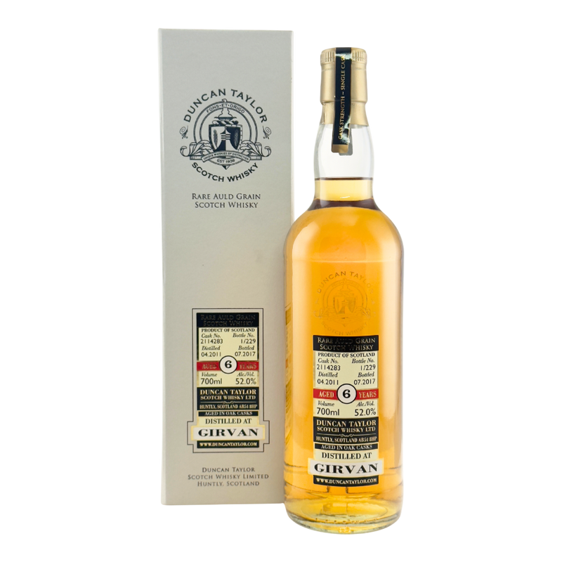 Girvan 6 Year Old 2011 Rare Auld Grain