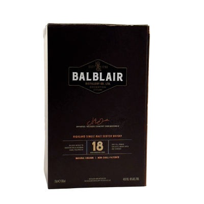 Balblair 18 Year Old - Imperfect