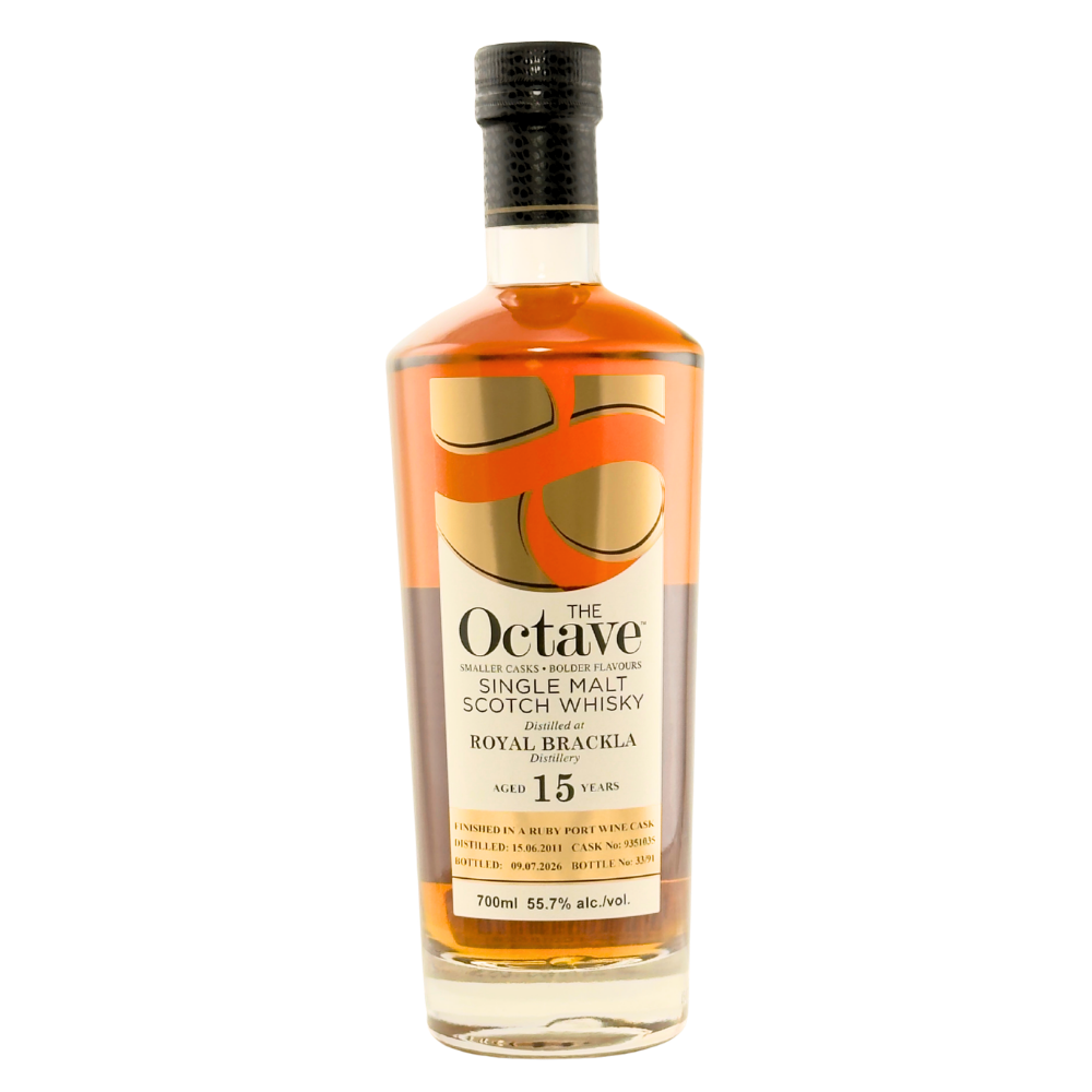 The Octave Royal Brackla 15 Year Old Ruby Port Cask
