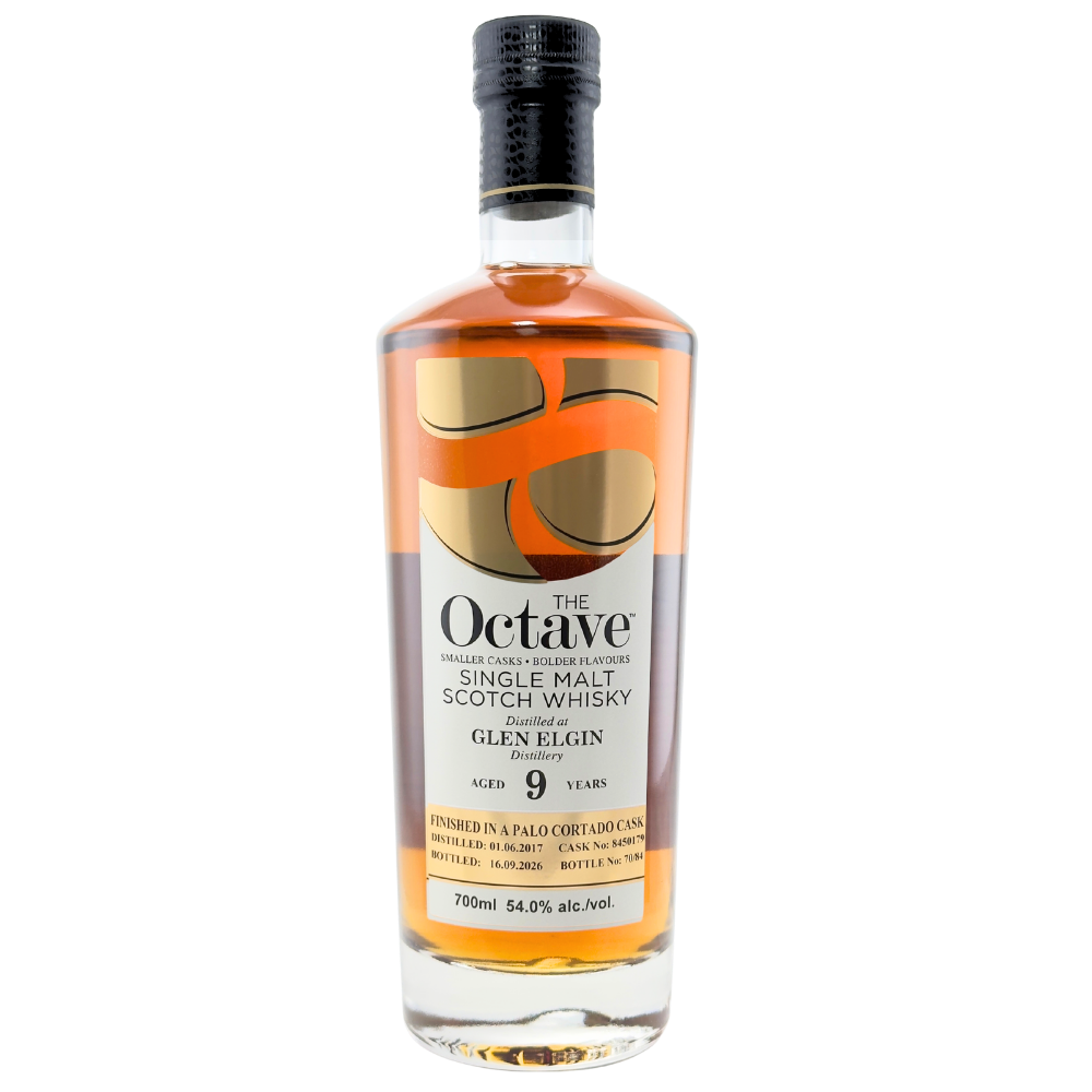 The Octave Glen Elgin 9 Year Old Palo Cortado Finish