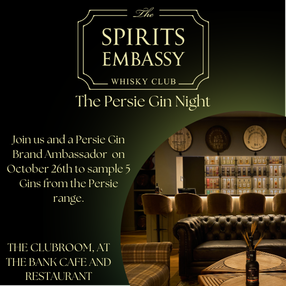 The Spirits Embassy Whisky Club Persie Gin Tasting Event