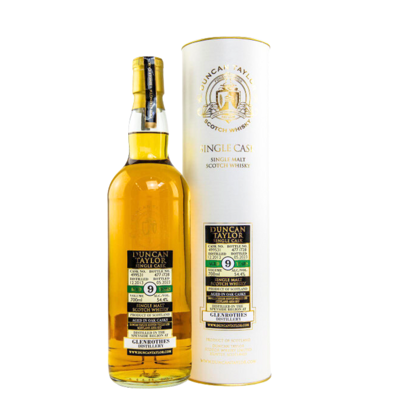 Duncan Taylor Single Cask Glenrothes 2013, 9 Year Old 54.4%