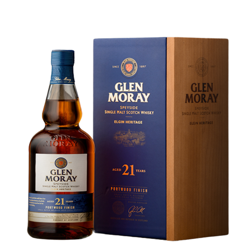 Glen Moray 21 Year Old Portwood - Elgin Heritage