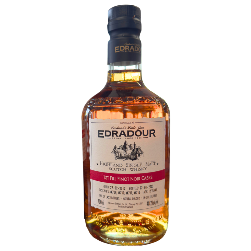 Edradour 12 Year Old 1st Fill Pinot Noir Cask