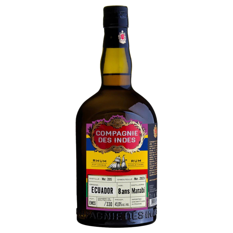 Compagnie des Indes Ecuador Manabi Rum 8 Years Old