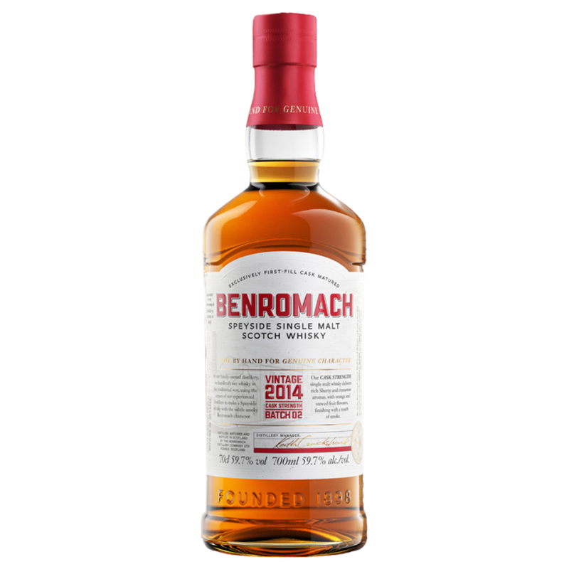 Benromach Cask Strength Vintage 2014 Batch 2