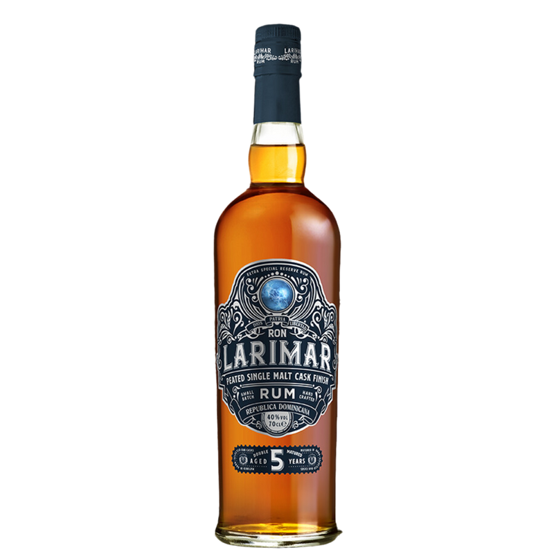 Ron Larimar Peated Single Malt Cask Finish 5 Year Old