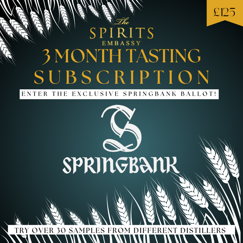 3 Month Whisky Tasting Subscription Oct - Dec 2024 - Springbank Edition