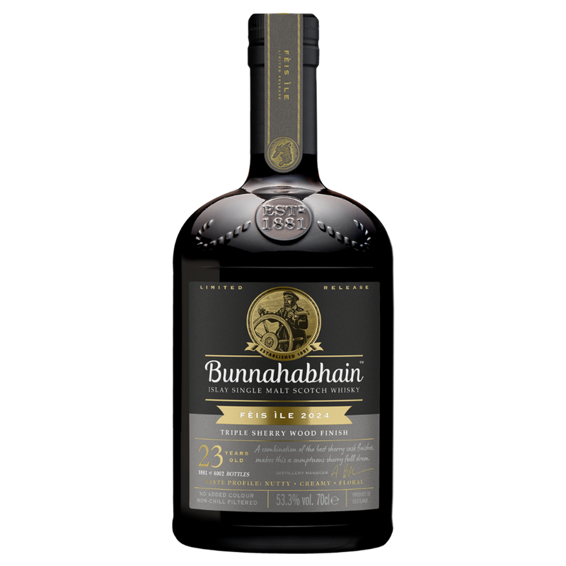 Bunnahabhain Fèis Ìle 2024: 23 Year Old Triple Sherry Wood Finish
