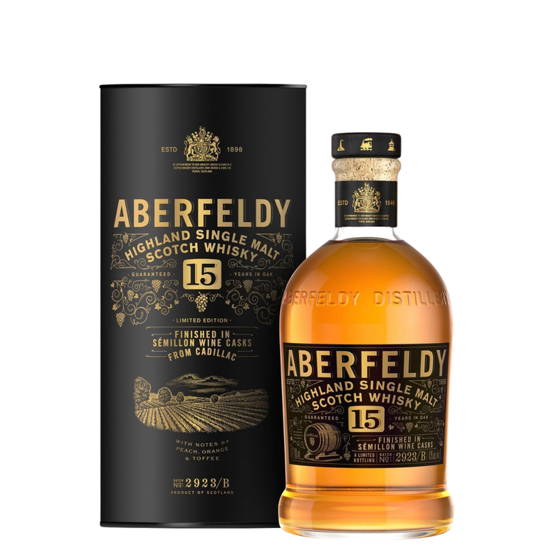 Aberfeldy 15 Year Old Cadillac French Wine Cask