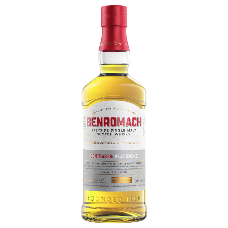 Benromach Contrasts: Peat Smoke Bourbon 2014