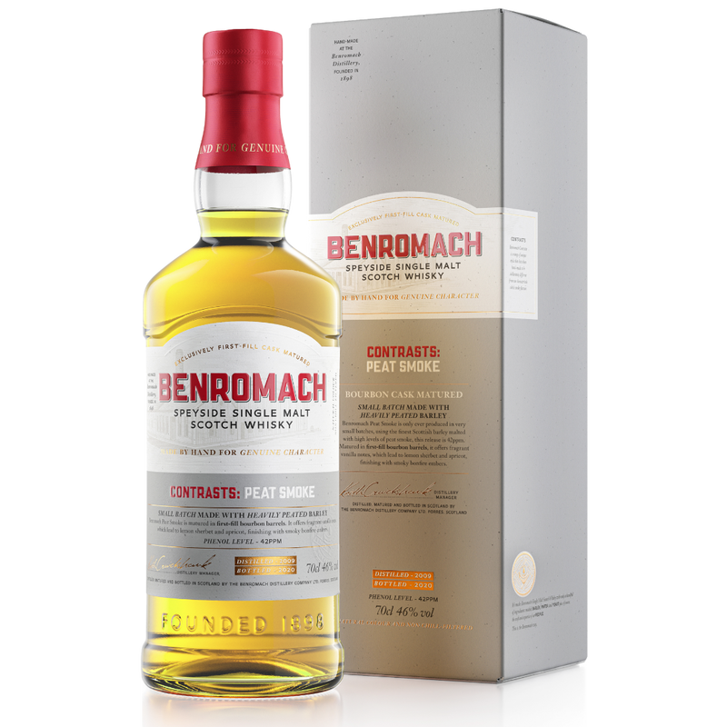 Benromach Contrasts: Peat Smoke Bourbon 2014