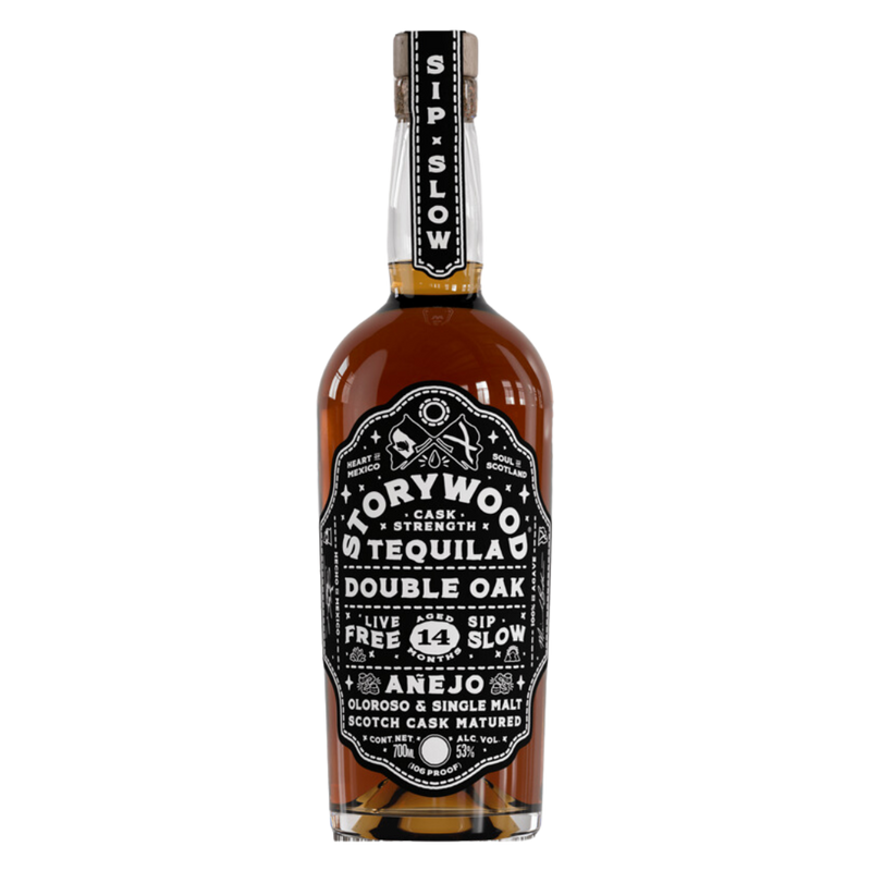 Storywood Double Oak Cask Aged Anejo Tequila