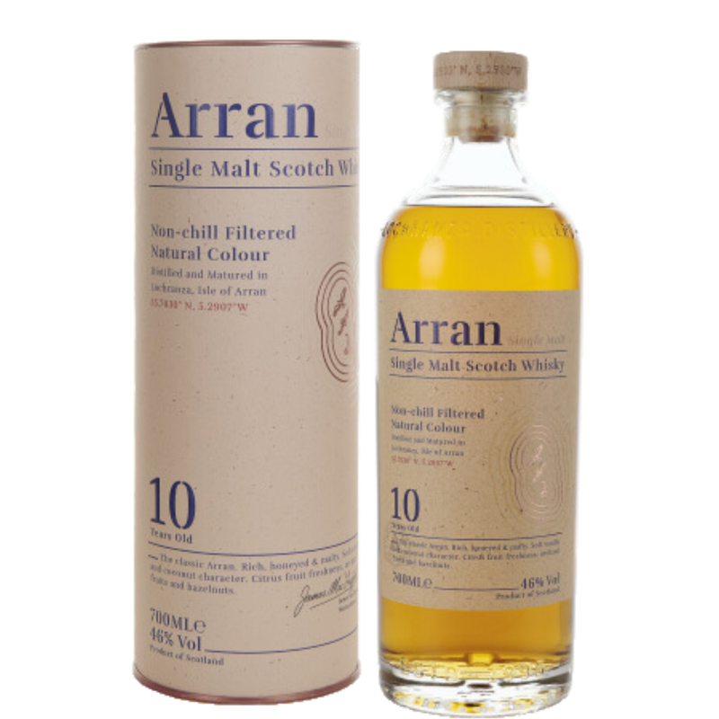 Arran 10 Year Old Non Chill Filtered