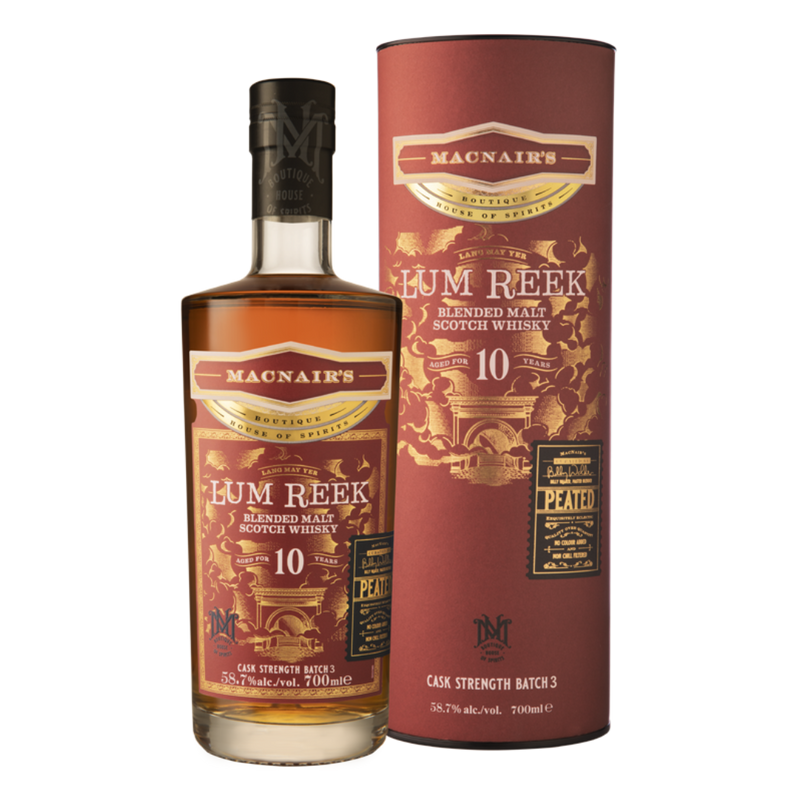 Macnairs Lum Reek 10 Year Old Cask Strength Batch 3