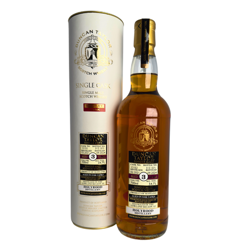 Duncan Taylor Single Cask Holyrood 2021, 3 Year Old