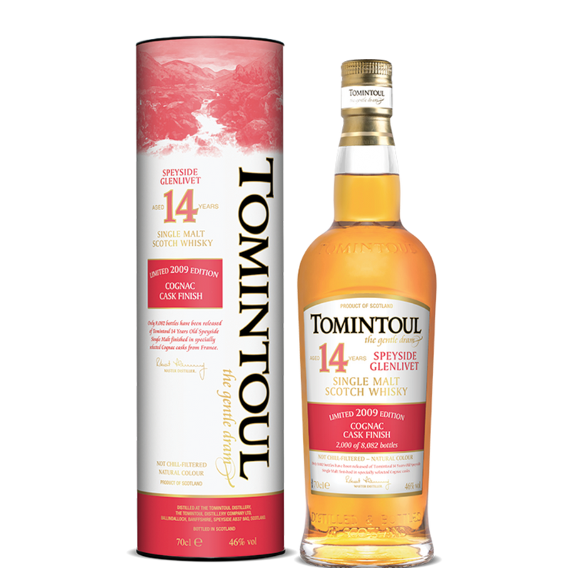 Tomintoul 14 Year Old 2009 Cognac Finish