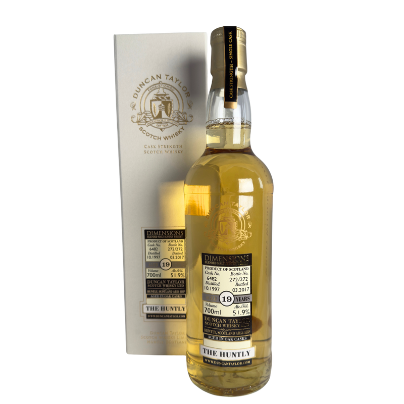 Dimensions Cask Strength The Huntly 1997, 19 Year Old