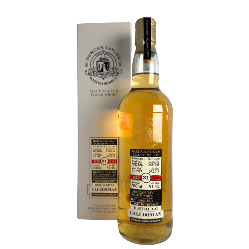 Rare Auld Grain Caledonian 1987, 31 Year Old