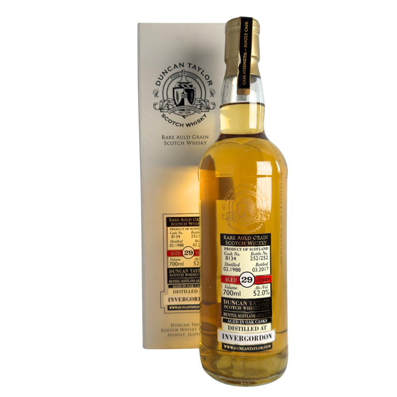 Rare Auld Grain Invergordon Sherry 1988, 29 Year Old