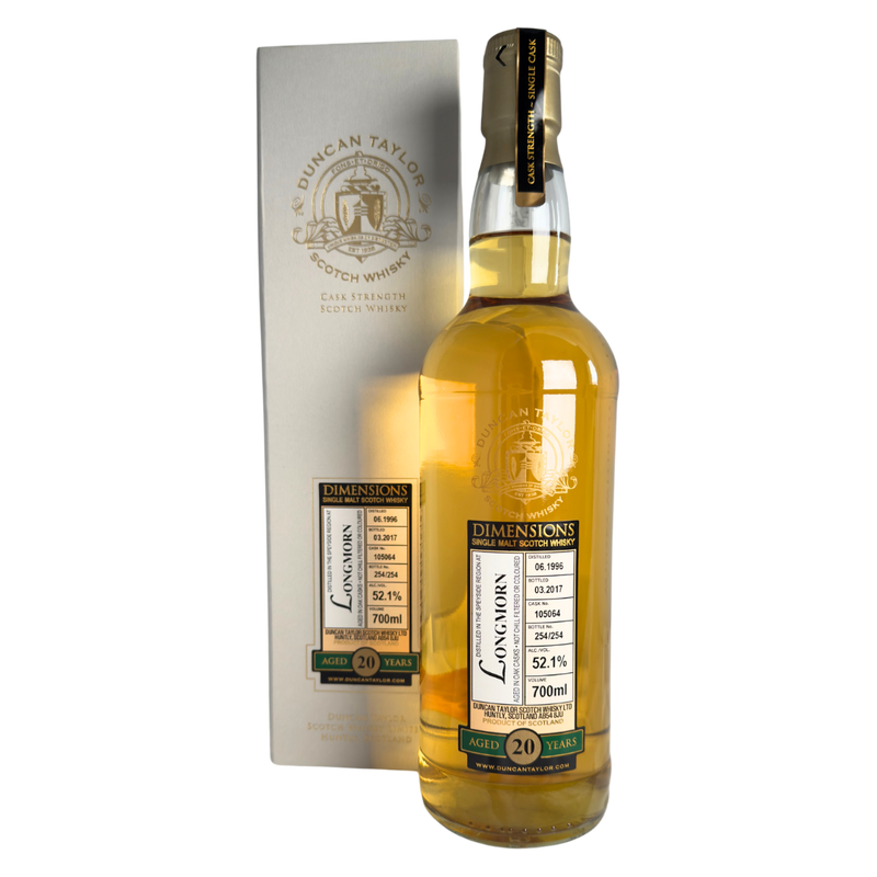 Dimensions Cask Strength Longmorn 1996, 20 Year Old