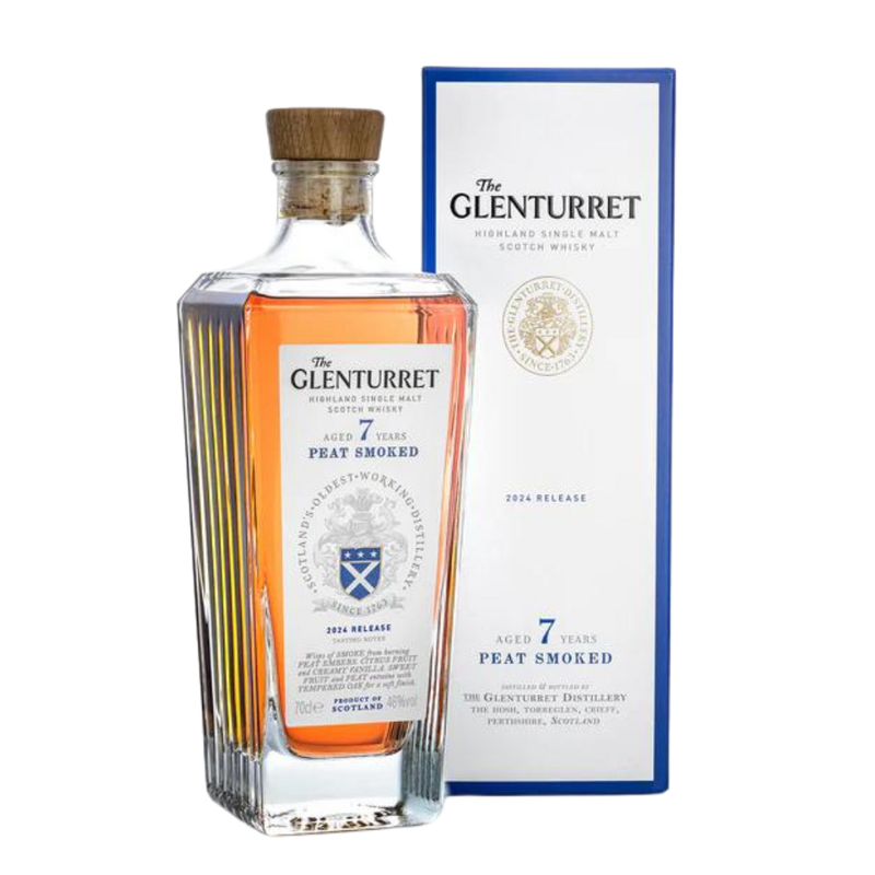 Glenturret 7 Year Old Peat Smoked 2024 Release