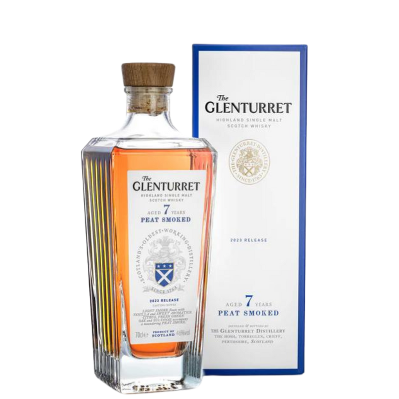 Glenturret 7 Year Old Peat Smoked 2023 Release