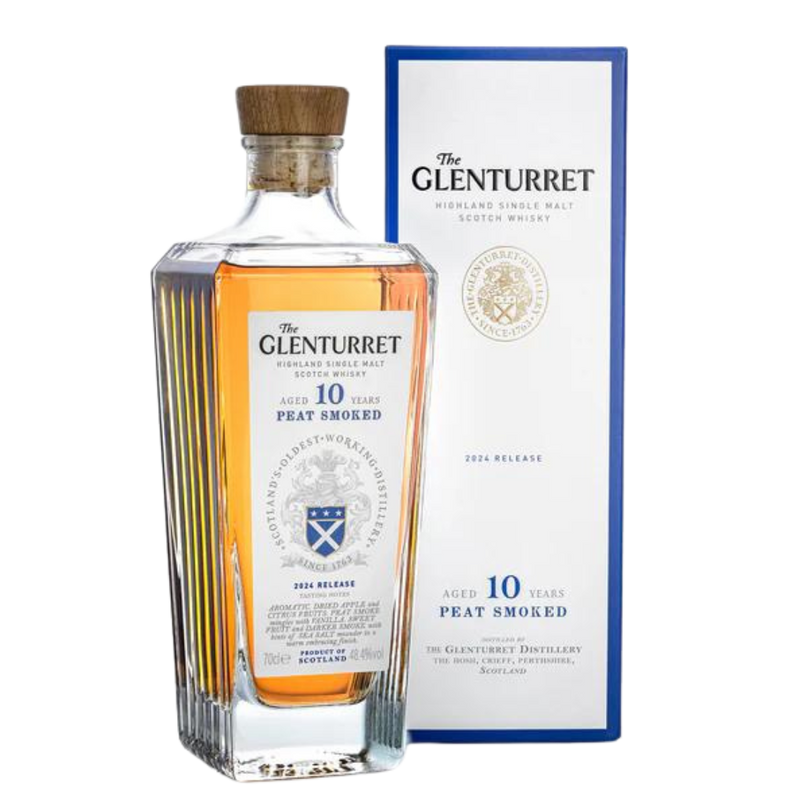 Glenturret 10 Year Old Peat Smoked 2024 Release