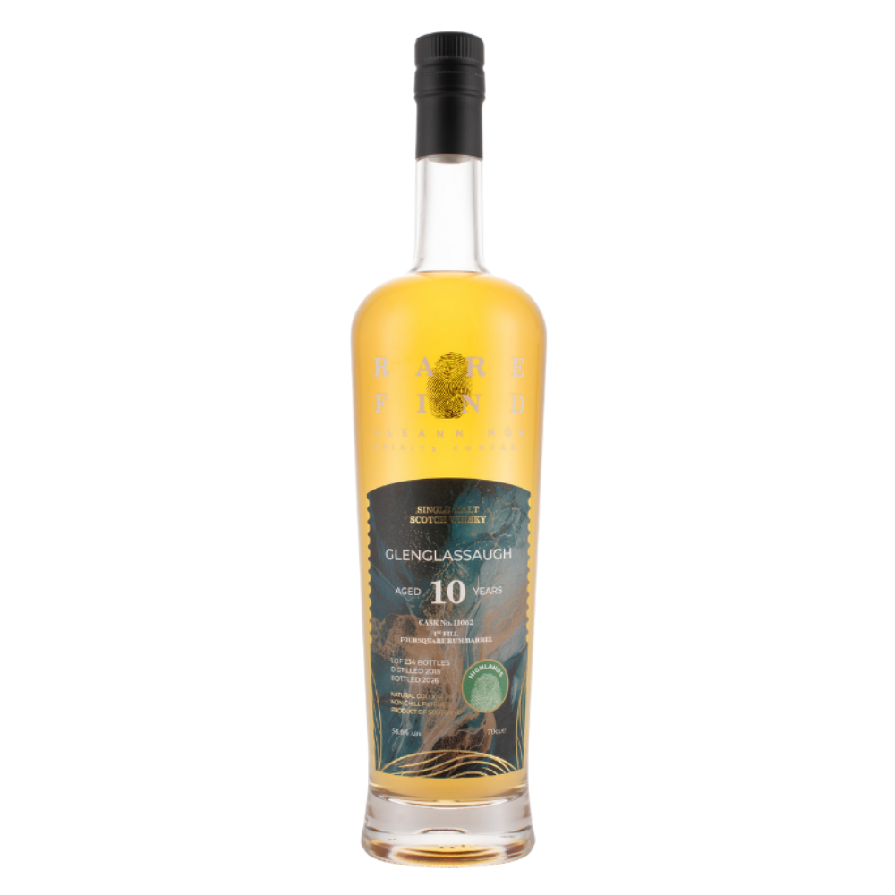 Glenglassaugh 10 Year Old Rare Find Foursquare Rum Finish