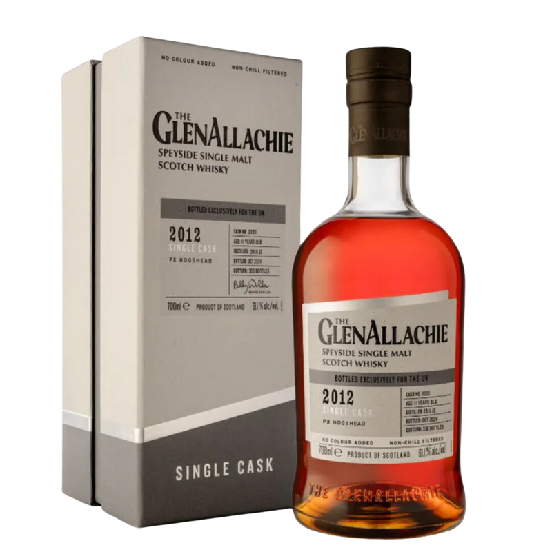 Glenallachie 2012 Single Cask PX Hogshead