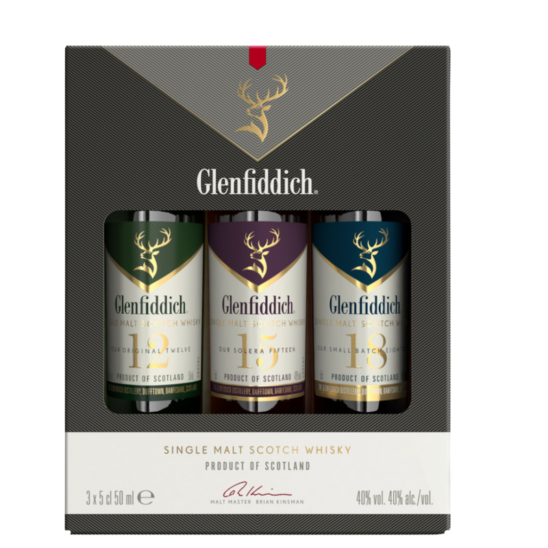 Glenfiddich Miniature Gift Set