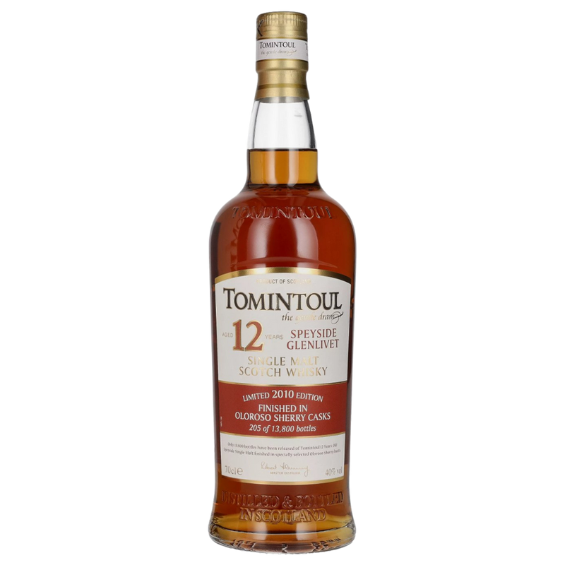 Tomintoul 12 Year Old Oloroso Limited 2010 Edition