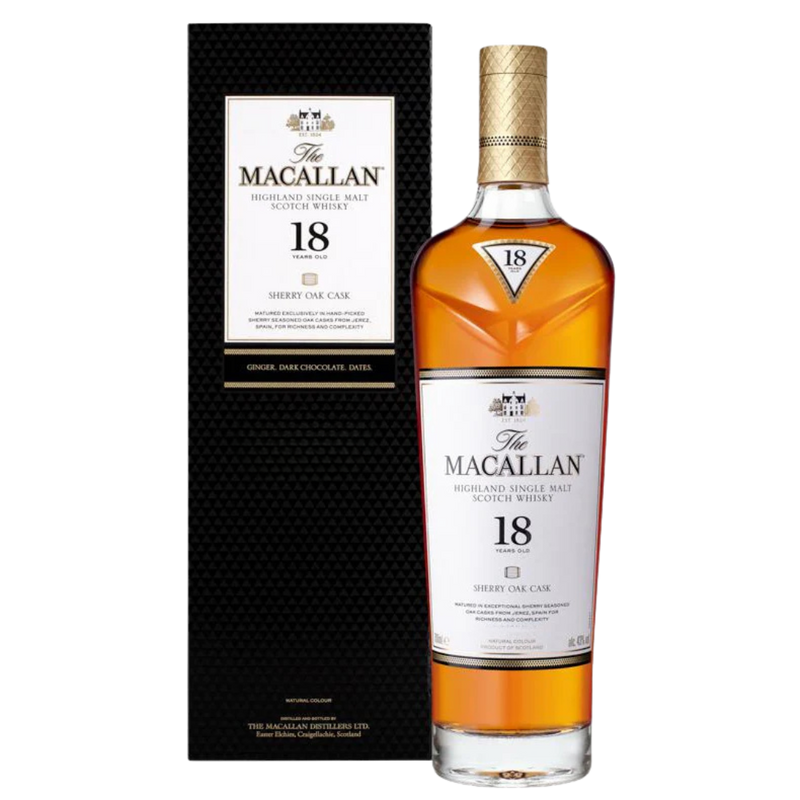 The Macallan 18 Year Old Sherry Cask