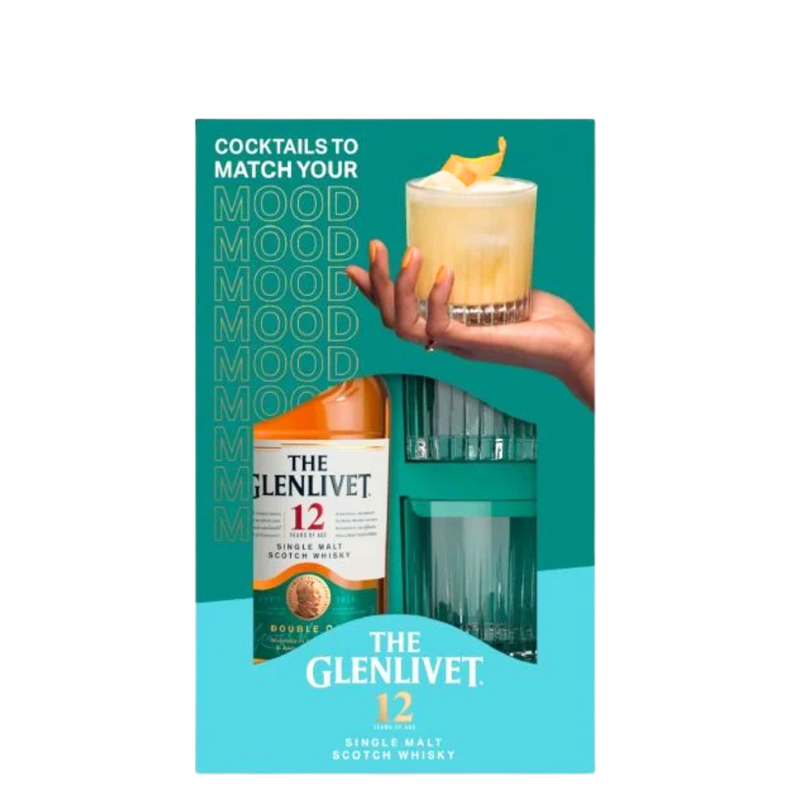 Glenlivet 12 Year Old Gift Pack