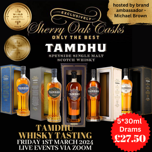 Tamdhu Whisky Tasting Evening