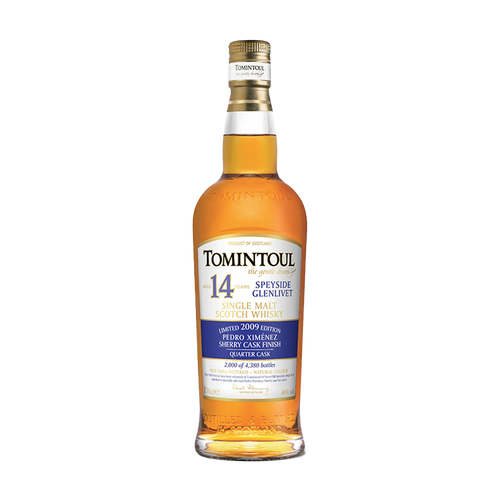 Tomintoul 14 Year Old 2009 Pedro Ximenez Sherry Quarter Cask Finish