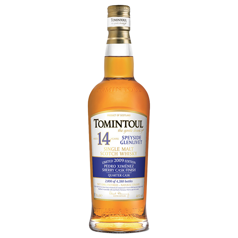 Tomintoul 14 Year Old 2009 Pedro Ximenez Sherry Quarter Cask Finish