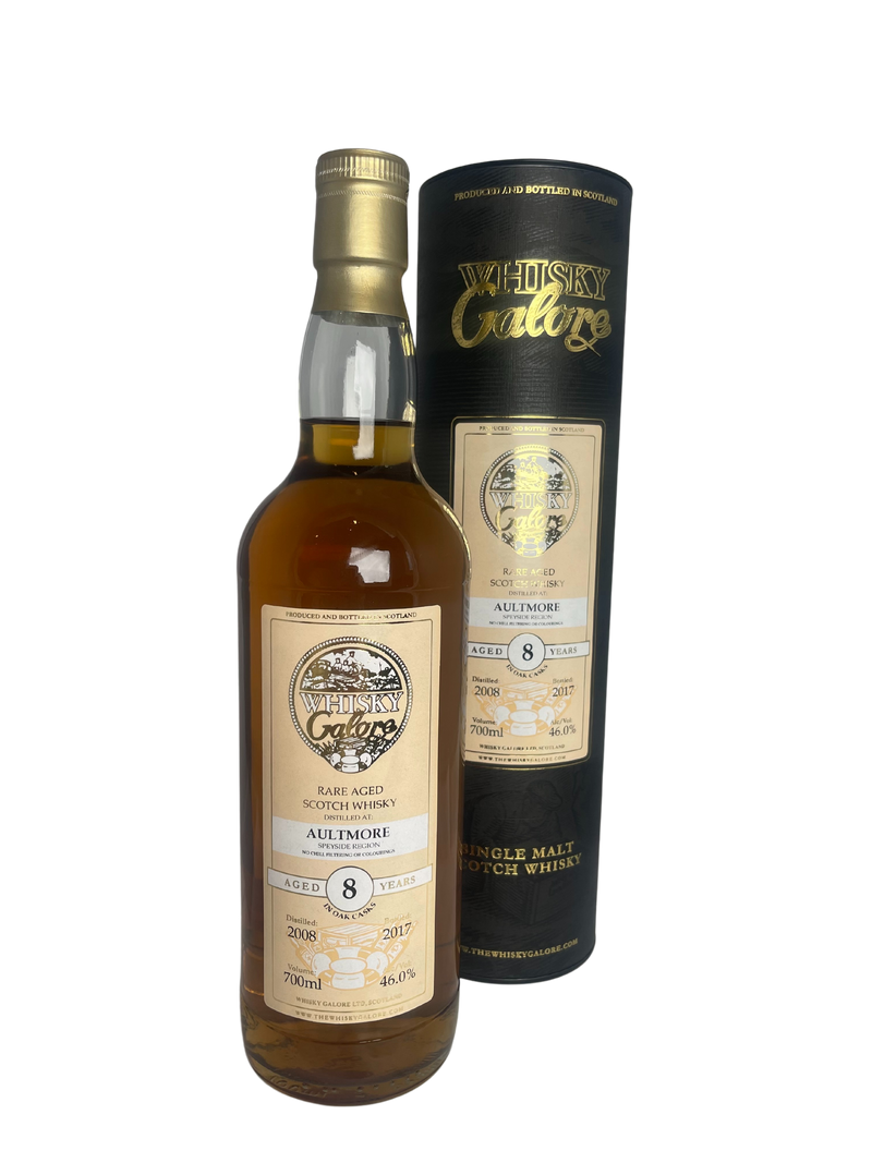 Whisky Galore Aultmore 2008, 8 Year Old