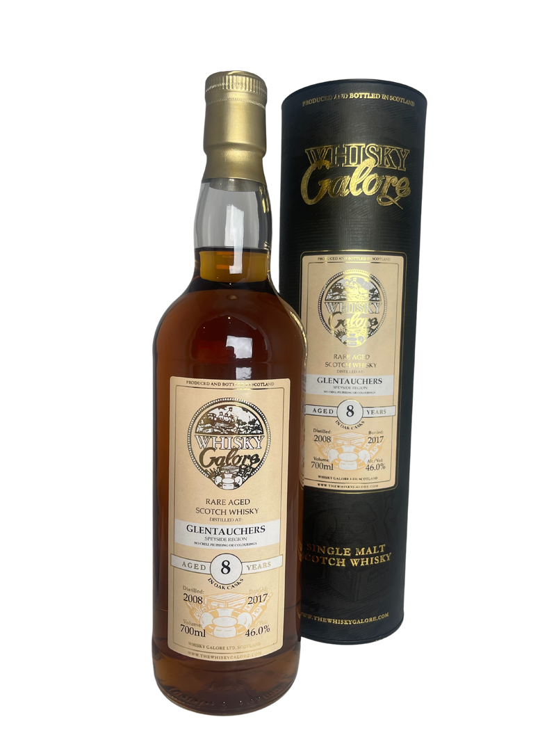 Whisky Galore Glentauchers 2008, 8 Year Old