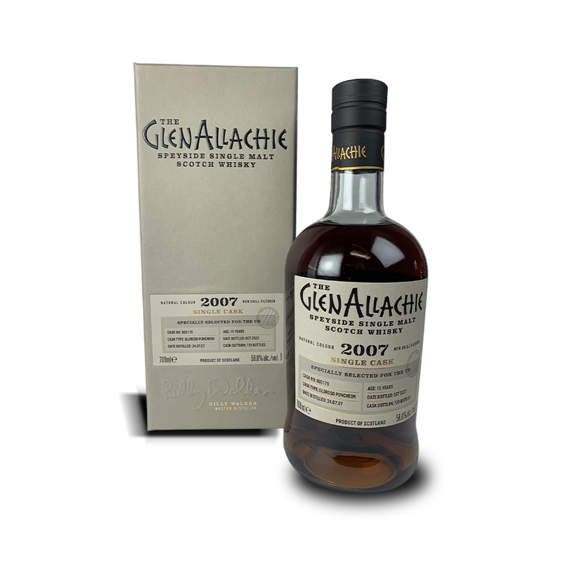 GlenAllachie 15 Year Old 2007 Oloroso Puncheon