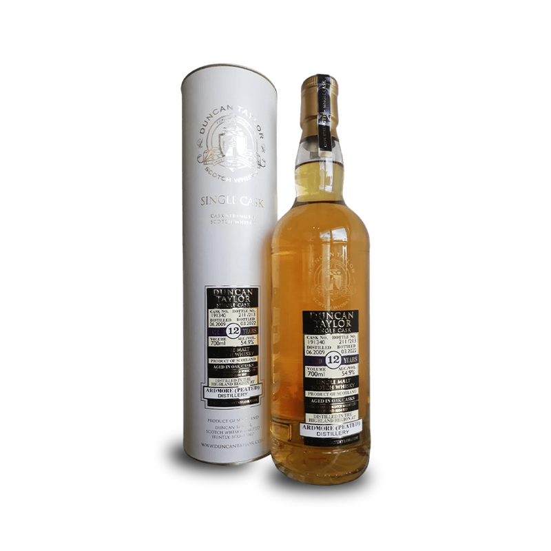 Duncan Taylor Single Cask Ardmore Peated 2009 12 Year Old