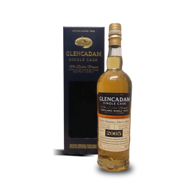 Glencadam Single Cask Pedro Ximenez Sherry Butt 2005