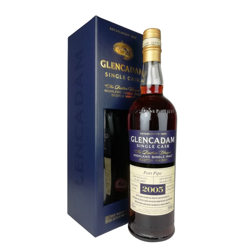 Glencadam Single Cask 2005 Port Pipe