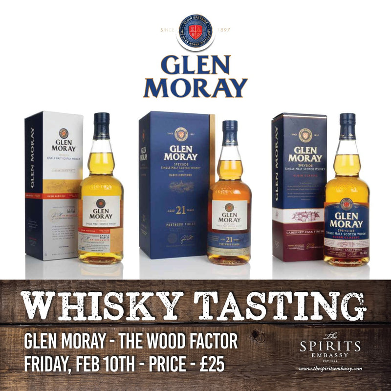 Glen Moray - The Wood Factor Tasting Evening 5*30ml