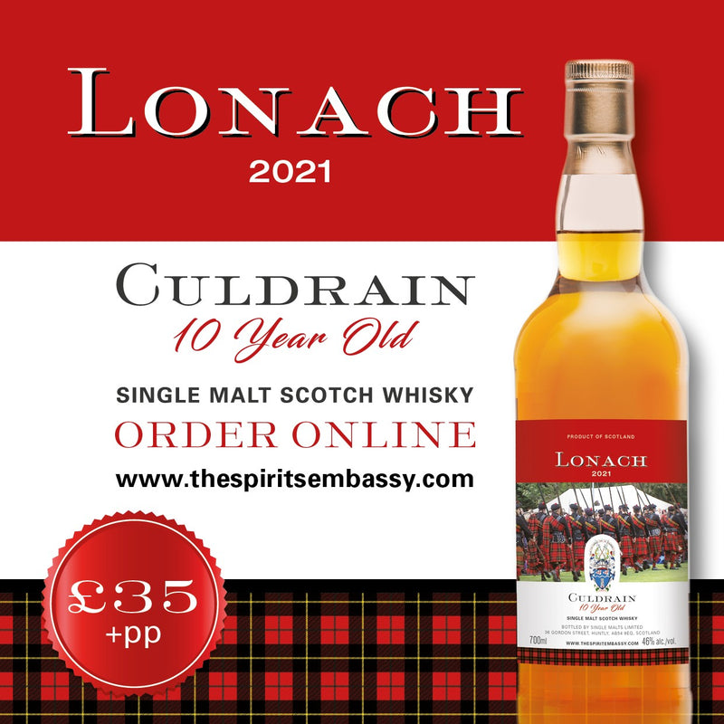 Lonach 2021 bottling Culdrain 10 Year Old