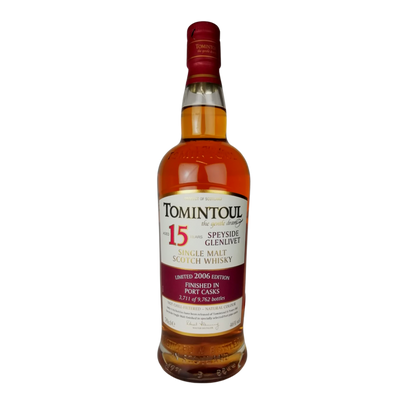 Tomintoul 15 Year Old 2006 Port Cask Edition