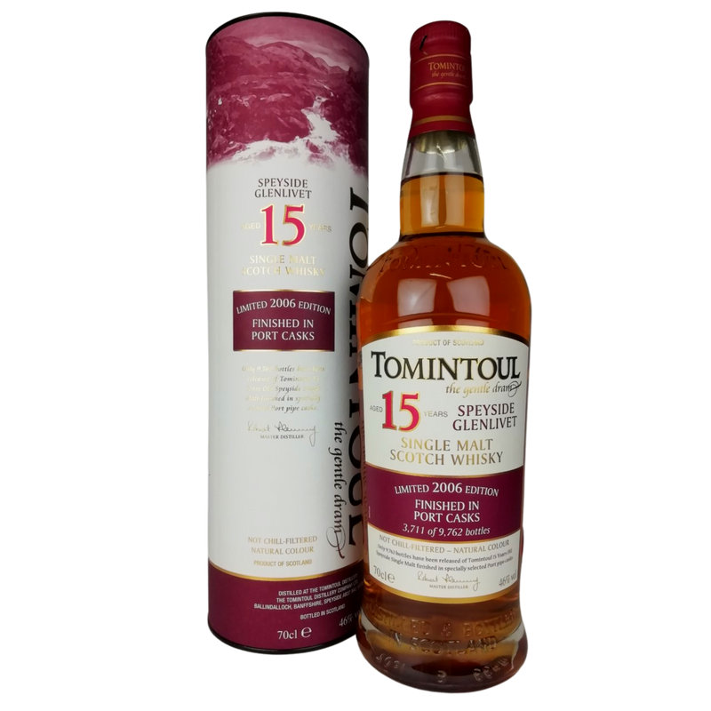 Tomintoul 15 Year Old 2006 Port Cask Edition