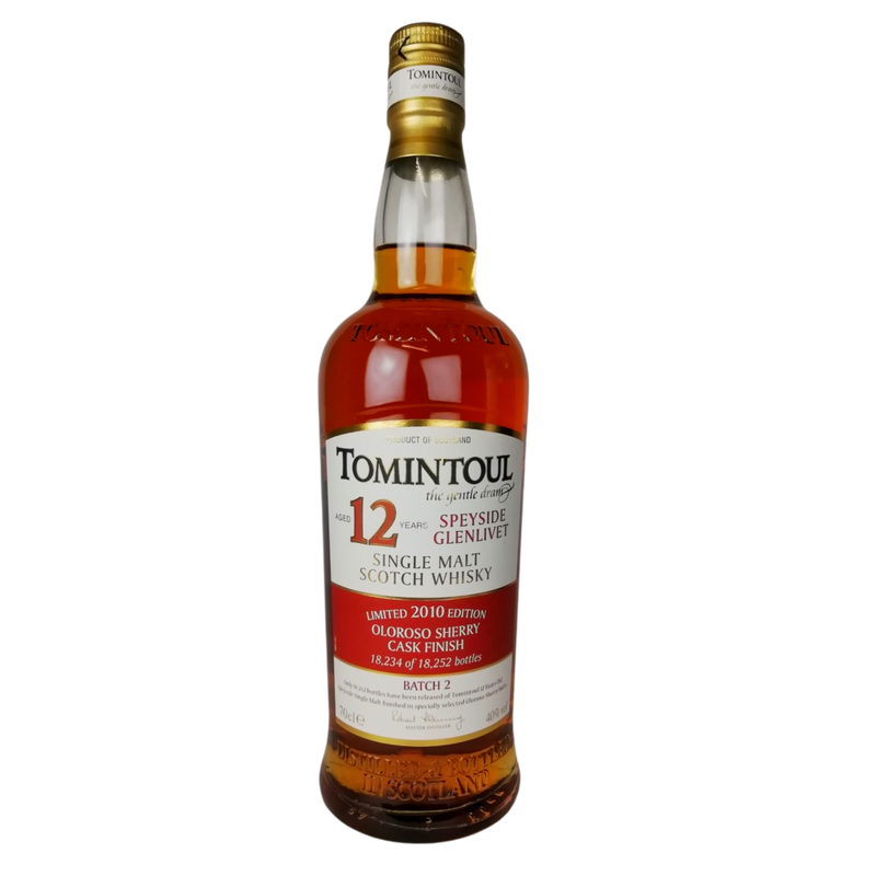 Tomintoul 12 Year Old Oloroso Limited 2010 Edition